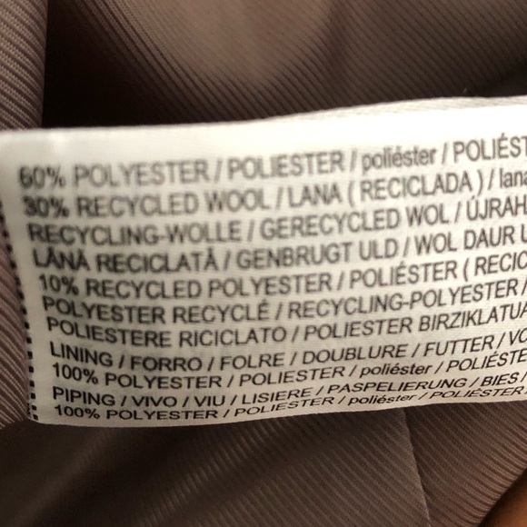 Mango Wool Double-breasted Coat NWT - Picture 7 of 8